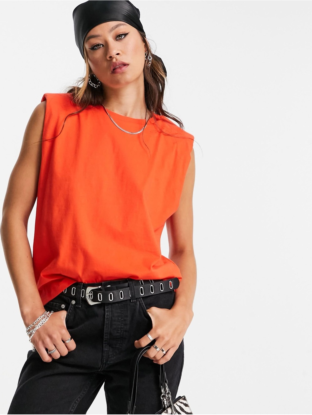 AllSaints Coni. Orange. Size Small.